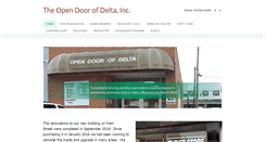 Desktop Screenshot of deltaopendoor.org